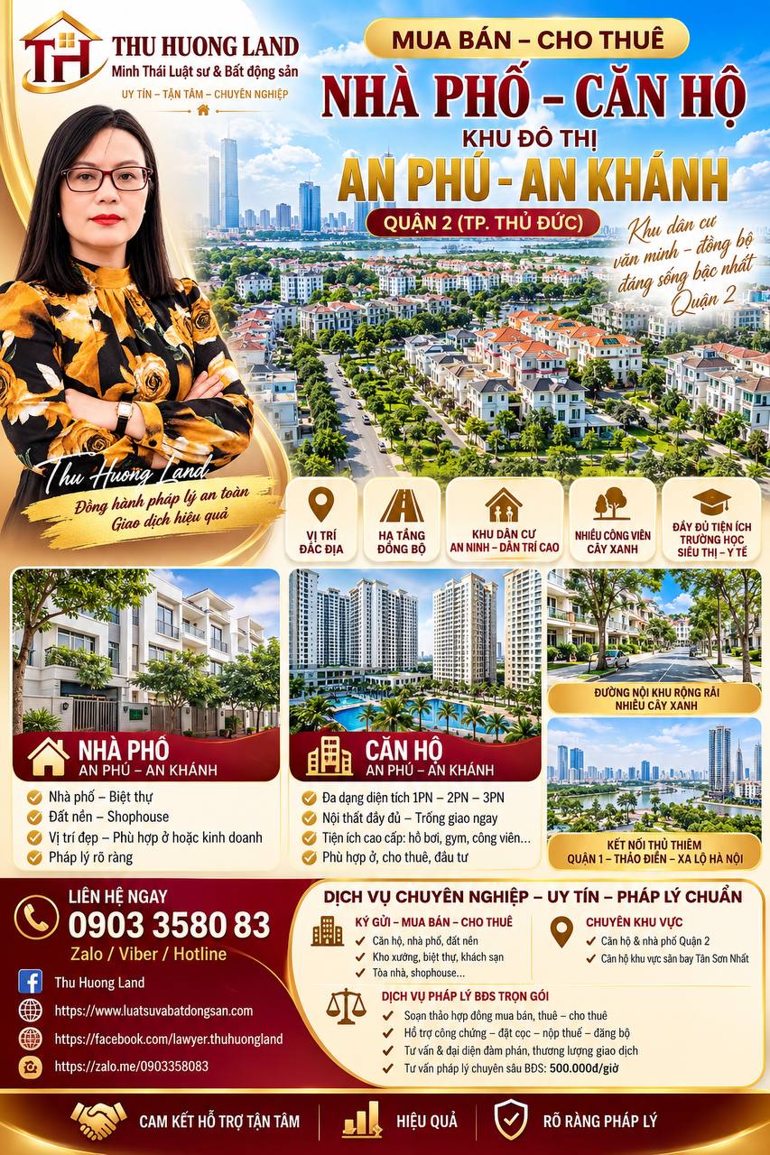 KHU ĐÔ THỊ AN PHÚ AN KHÁNH QUẬN 2
