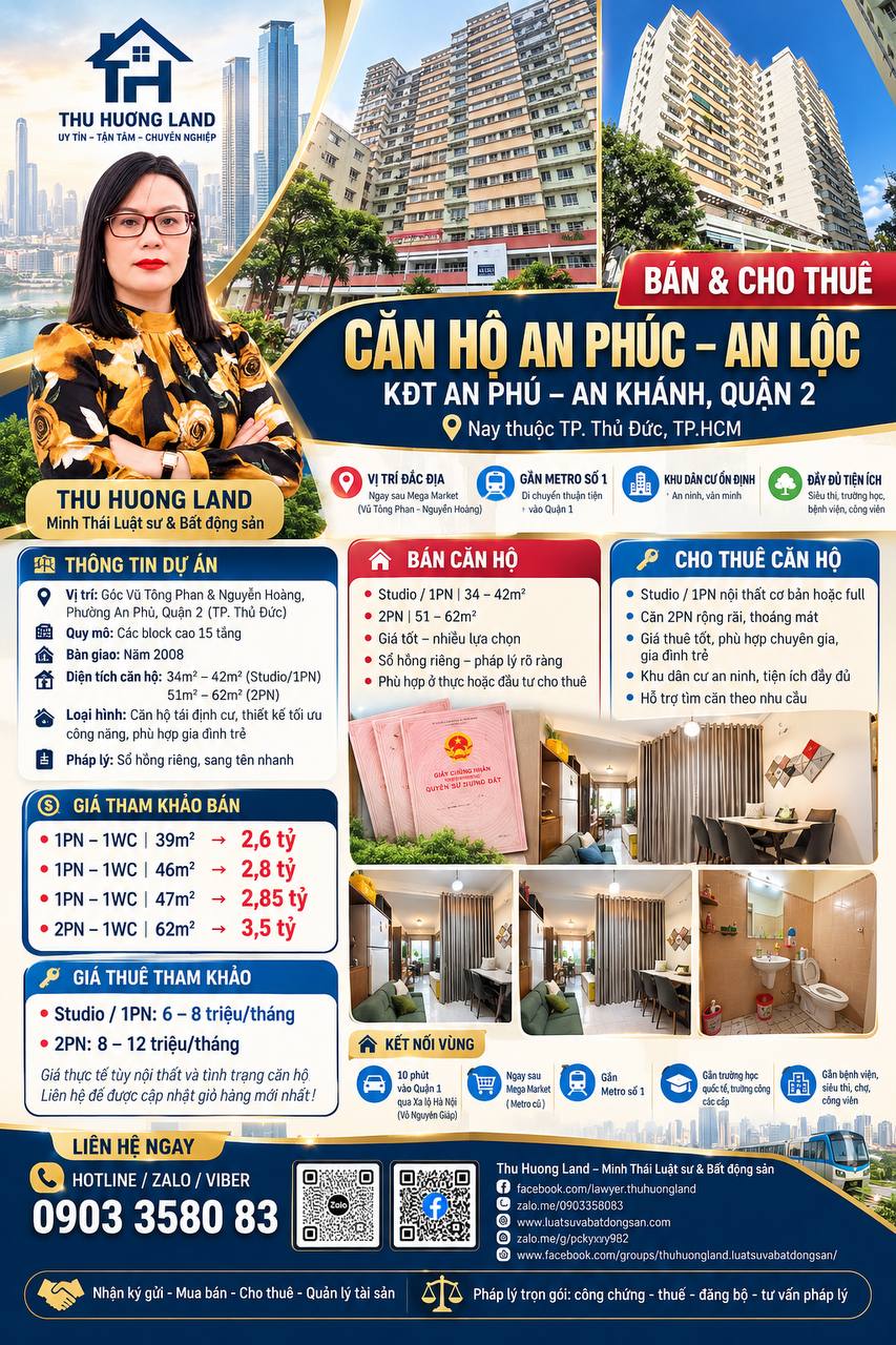 AN PHÚC – AN LỘC QUẬN 2