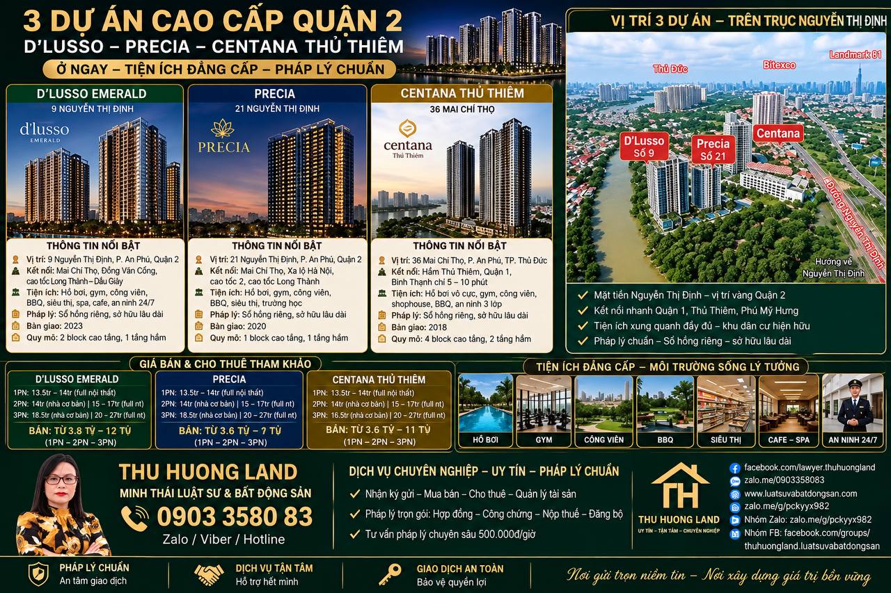Thu Huong Land - Minh Thái Luật sư và Bất động sản