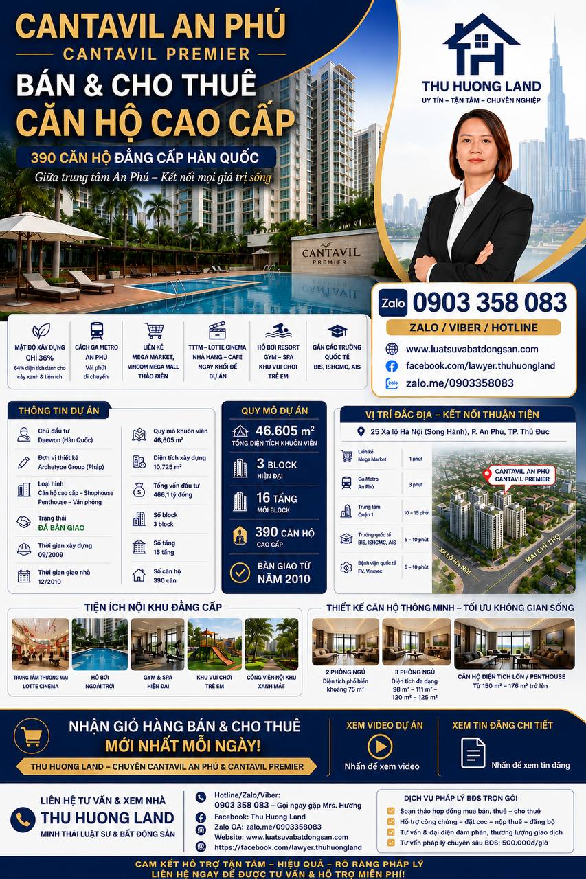 Thu Huong Land - Minh Thái Luật sư và Bất động sản