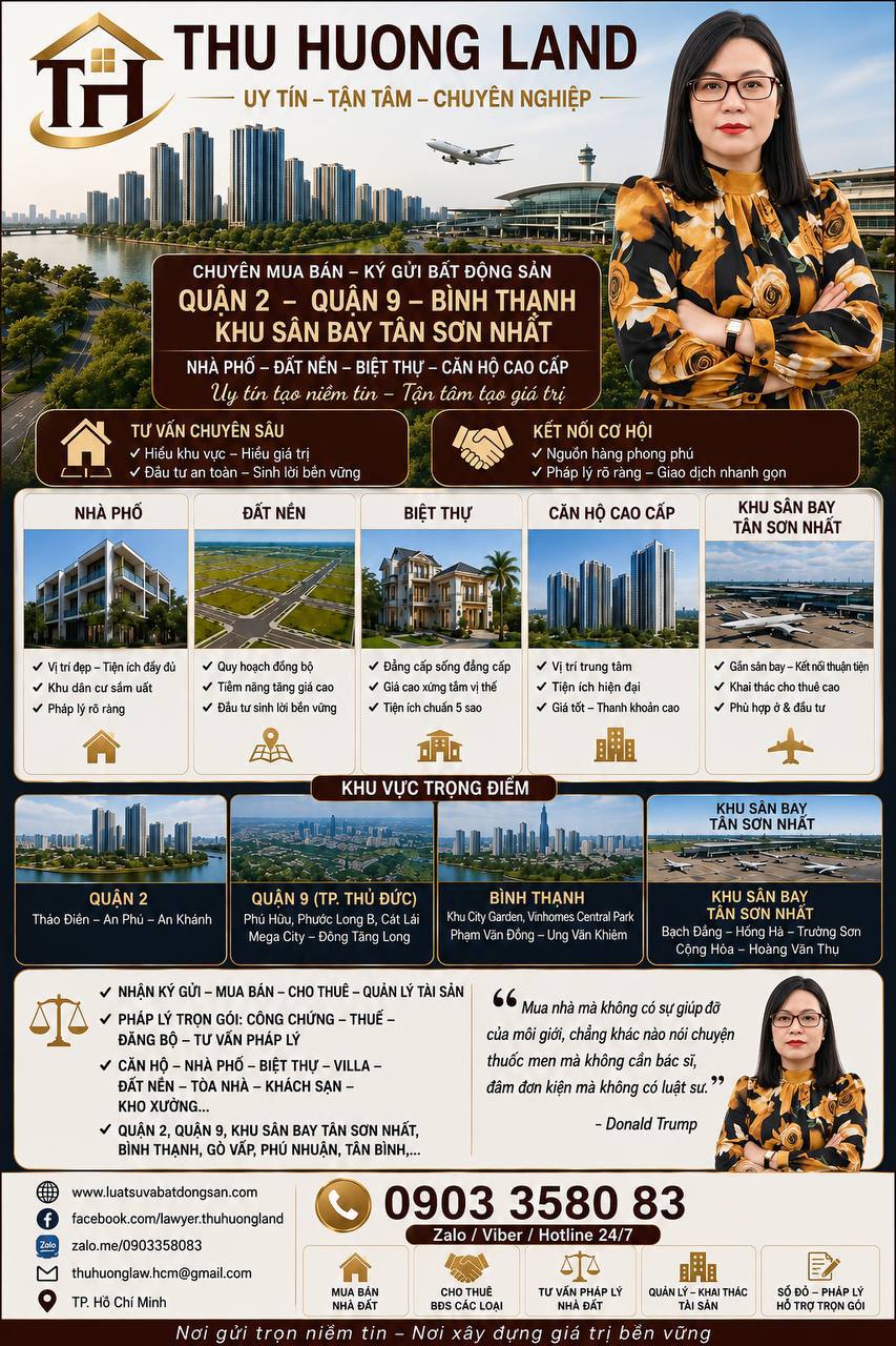 Thu Huong Land - Minh Thái Luật sư và Bất động sản